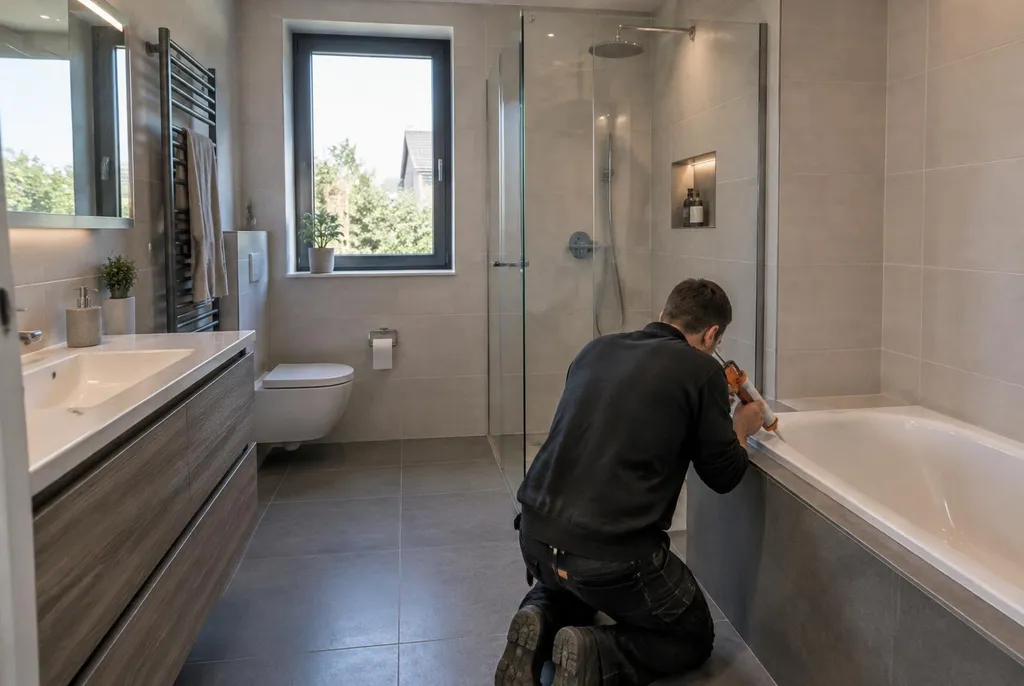 Kitbedrijf Heiloo – badkamer kit vervangen bij de douche